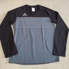adidas 長袖Tシャツ　climalite メッシュ　メンズM