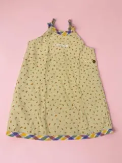 free size StompStamp ノースリーブ 花柄 イエロー キッズのサムネイル