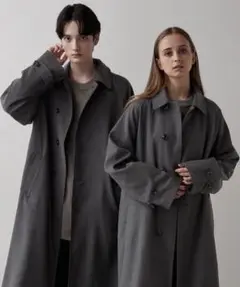 CLEL クレイル ステンカラーコート ロングコート Mサイズ