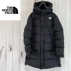 ノースフェイス　ダウンジャケット　ダウンコート　セミロング　キッズ160　黒