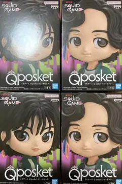 イカゲーム　ワーコレ＆Qposket フィギュア8体セット イカゲーム ワーコレ＆Qposket フィギュア8体セット Amazon.co