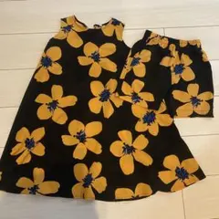 coca ワンピースとハーフパンツ 男女セット
