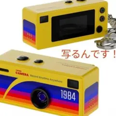 新品 レトロデザイン ミニデジタルカメラ THUMB CAMERA キーホルダーのサムネイル