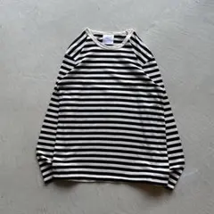 00s agnes b. homme border l/s ボーダー ネイビー - メルカリ