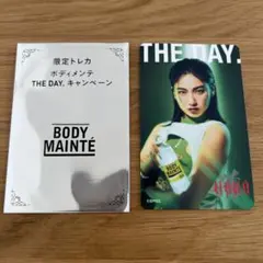 BODY MAINTÉ THE DAY. 限定トレカ モモカ MOMOKA