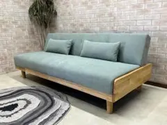 ソファーベッド　ソファ　コーデュロイ　北欧風　新品