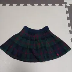 POLO RALPH LAUREN チェック柄フレアスカート 4/5