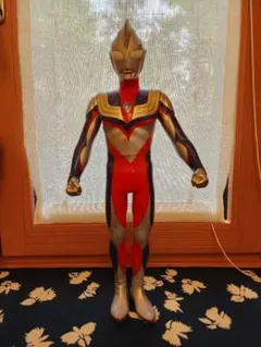 ウルトラマンティガ&ダイナ　メガソフビ　バンダイ　京本コレクション ウルトラマンティガ&ダイナ メガソフビ バンダイ 京本