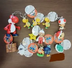 スーパーマリオ・キーホルダーセット☆アミューズメント景品☆