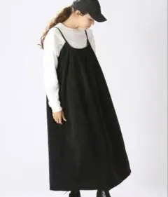 【美品】ニコアンド マルチWAY キャミワンピース スミクロ フリーサイズ