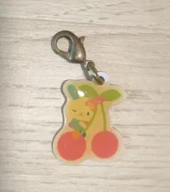 【当時品】サンリオ ウサハナ チャーム キーホルダー