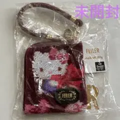 美品 レア ハローキティ スマホショルダーバッグ FEILER 美品 レア ハローキティ スマホショルダーバッグ FEILER