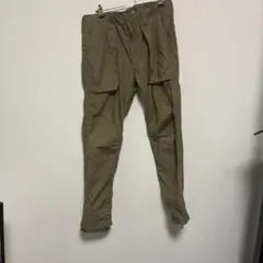 宇野薫商店 日本製 UCS Lサイズ カーゴパンツ カーキ色 多ポケット