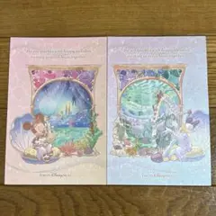 ポストカード2種　ディズニーシー　24周年