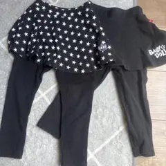 BABYDOLL レギンス 黒 2セット