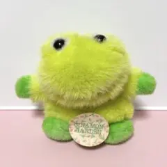 【レトロ】カエル ぬいぐるみ シナモンガーデン Heart&Heart 中嶋