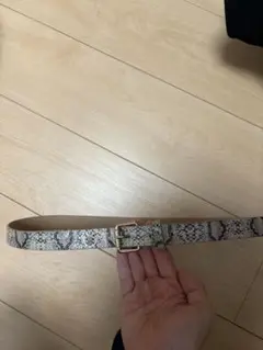 アニマル柄 ベルト