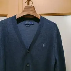 ポロラルフローレン ピマコットン カーディガン ネイビー Mサイズ