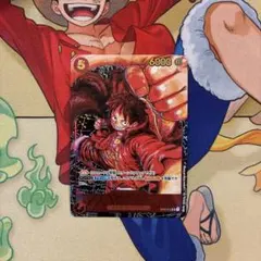 ワンピースカードゲーム モンキー・D・ルフィ パラレル 尾田先生描き