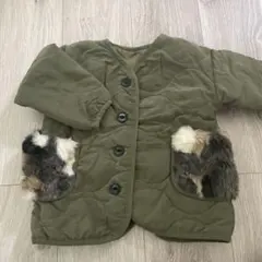 BREEZE オリーブグリーン アウター 90