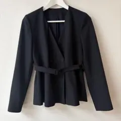 RUIRUE BOUTIQUE パンツスーツ セットアップ ネイビー