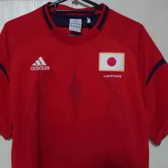 日本代表 2012 ロンドンオリンピックアウェイユニフォーム adidas赤 M