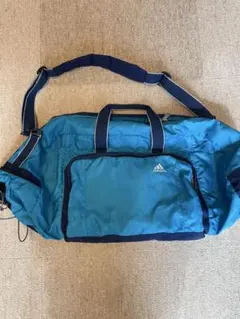 adidas スポーツバック青