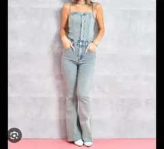 ANAPデニムオーバーオール