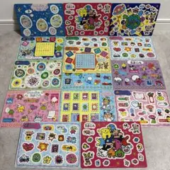 【当時物】たまごっち　下敷きにもなる ジャンボシールダス　15枚セット