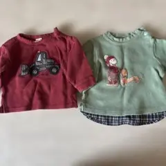 petit main トレーナー ２枚　90cm 80cm