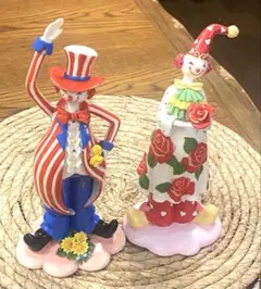 ピエロの置物 ピエロ 置物【6体セット】の通販 by プロフ必読⭐︎ニコ:)｜ラクマ