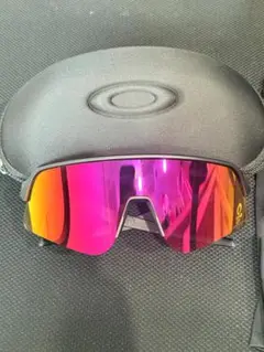 Oakley サングラス ブラックフレーム ピンクレンズ 9465