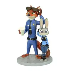 ズートピア ジュディ＆ニック ZPDユニフォーム フィギュア　ディズニー