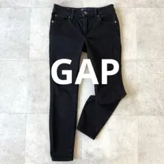 ギャップ ユニバーサルレギングデニム スキニー ジーンズ ストレッチ 黒