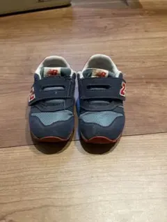 New Balance 373 キッズシューズ ネイビー/レッド