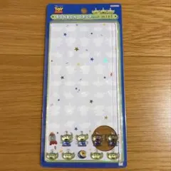 【おすそ分け】リトルグリーメン　エイリアン　ボンボンドロップシールmini 2列