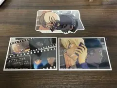 名探偵コナン　SEGAラッキーくじ　メモリアルカット　J賞　安室&赤井　1セット