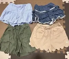 キッズ 半ズボン 4点セット