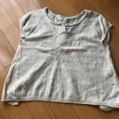 ◆PARICI◆ ウール80%リネン20%◆ベスト　背中開き◆Sの方〜おすすめF