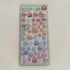 ボンボンドロップシール 和柄シリーズ だるま