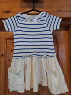 【値下可能】Petit Bateau プチバトー　半袖ワンピース　100cm