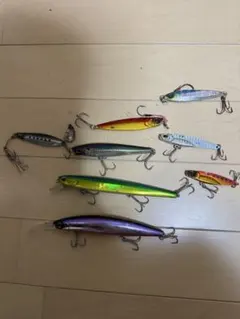 ミノー・プラグセット ルアーケース付き