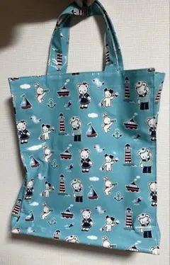 ファミリア ビニールバッグ マリン ファミちゃん リアちゃん 海