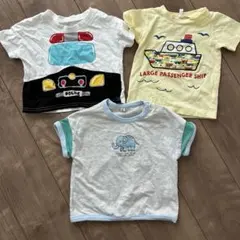 男の子Tシャツ3枚セット