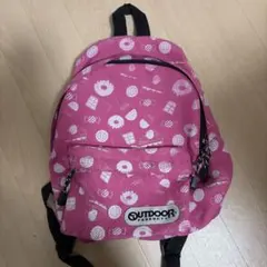 OUTDOOR PRODUCTS キッズ リュック ピンク スイーツ柄のサムネイル