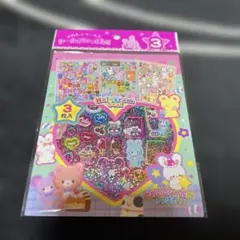 ホログラムシール 3枚入 かわいいキャラクター