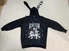 ACDC RAG うさ耳パーカー 黒