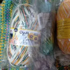 毛糸セット（Opal, REGIA, Alize）