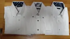 P.S.FA メンズ 長袖ワイシャツ 3枚セット