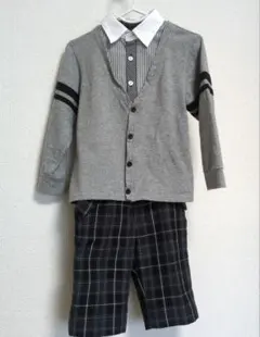 コムサイズム 上下セット 100サイズ